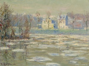 The Oise at Winter